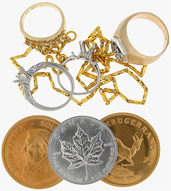 Gold Buyers - Platinum Buyers - Bullion Buyers - Scrap Jewelry Buyers